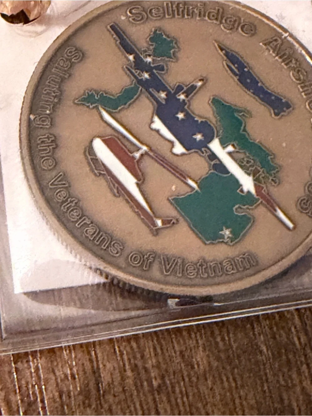 SilverTowne Selfridge Airshow 2005 Vietnam Veterans Military Challenge Coin